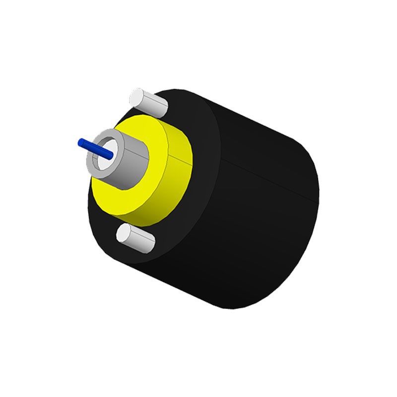 Central tube type round optical cable Oblique view